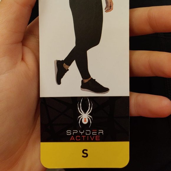 Spyder Women Performance High Rise Tight--Black - Picture 6 of 8